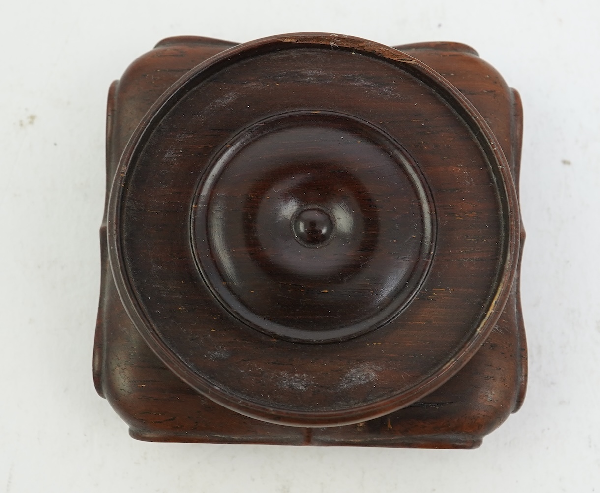 A Chinese qingbai stem cup, Song dynasty